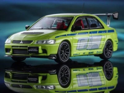 MITSUBISHI Lancer Evo IX - Fast & Furious  - green - Speed GT 1:64 - Immagine 1 di 4