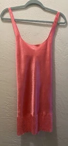 Vintage Victoria’s Secret Pink Nachthemd Gold Label Gr. M verstellbare Träger - Bild 1 von 10
