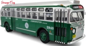 Autobús de tránsito GM TDH 3610 réplicas icónicas New York Omnibus Corporation 6 Broadway - Imagen 1 de 1