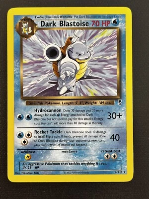 Dark Blastoise #4/110 Non-Holo Legendary Collection Rare! - Image 1 of 4