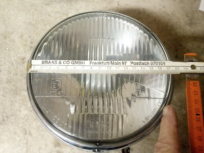 Lámpara Faro BMW R80 R100 180mm Inserto Lámpara Anillo Cromo Foto 1 de 2