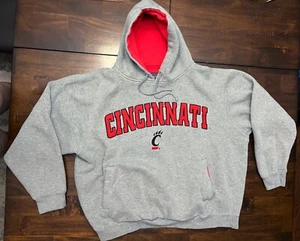 Champs Team Sports Edition Cincinnati Bearcats L/S Grey Hoodie Men’s Large - Picture 1 of 4