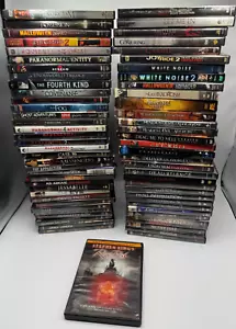68 Horror Movie DVD Lot, Paranormal State/Paranormal Activity/Rose Red+Tested - Picture 1 of 10