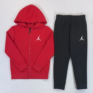 Boy's Youth Nike Jordan 2-Piece Full Zip Hoodie and Jogger Sweatpant Set - Picture 1 of 4