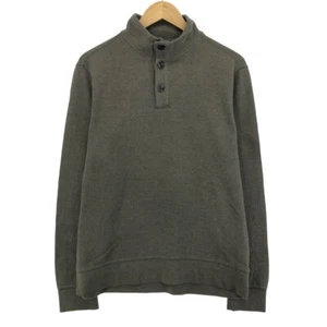 Banana Republic Half Button Sweatshirt Trainer Men's L size / eaa434258 - Picture 1 of 6