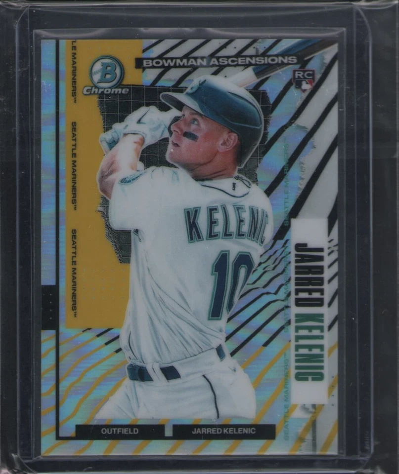 2021 Bowman Chrome - Bowman Ascensions Jarred Kelenic #BA-17 (RC) ROOKIE - Image 1 of 1
