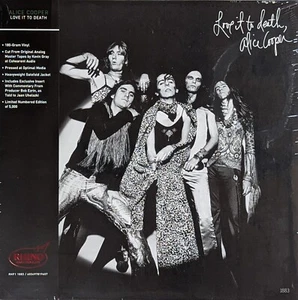 ALICE COOPER Love It To Death SEALED limited & numbered 180 Gram High Fidelity - Picture 1 of 1