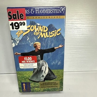 The Sound of Music VHS Golden Anniversary  BONUS Audio Soundtrack Cassette - Image 1 of 4