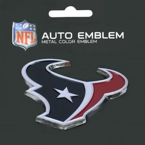 Houston Texans Schwerlast Metall 3D Farbe Auto Emblem  - Bild 1 von 4
