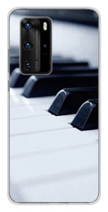 Coque en silicone imprimée compatible Huawei P40 Pro Piano - Picture 1 of 3