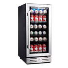 96 Can Beverage Cooler with Dual Pane Glass Door Kalamera 2.8 Cu.ft 15