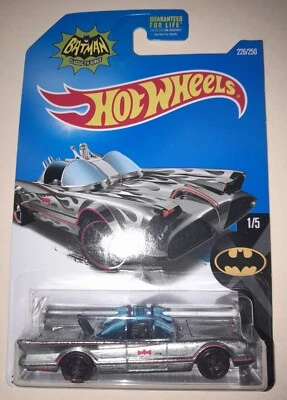 Batimóvil serie de TV clásica Hot Wheels 2016 - modelo DHX95 Foto 1 de 4