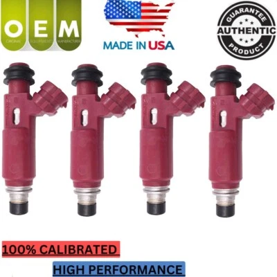 4x Inyectores de combustible Denso OEM aptos para MAZDA MX-5 MIATA 1999-2000 1,8 L #195500-3310 Foto 1 de 4