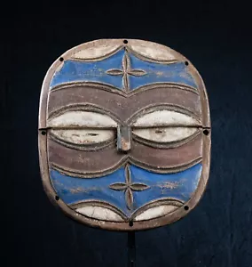 Teke Kidumu Society Mask, Democratic Republic of Congo & Gabon, African Mask. - Picture 1 of 8