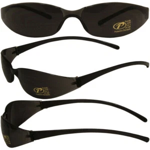 Motorcycle Riding Glasses Skinny Joes 1350 by Pacific Coast Smoke Lenses - Picture 1 of 4