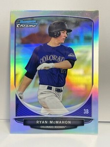 Ryan McMahon 2013 Bowman Chrome Refractor #BDPP31 Colorado Rockies Free Shipping