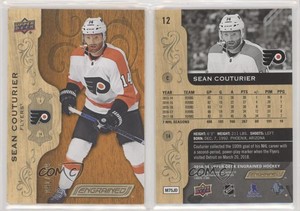 2018-19 Upper Deck Engrained /299 Sean Couturier #12