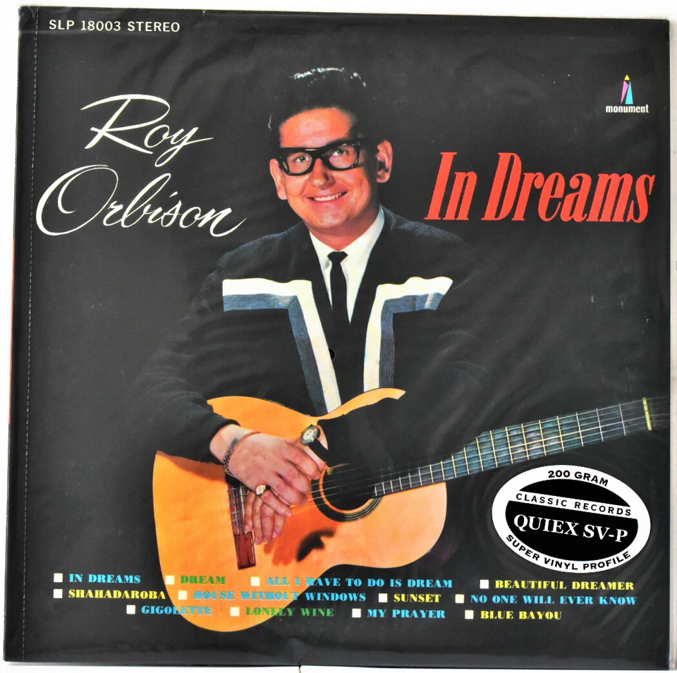 AUDIOPHILE CLASSIC RECORDS USA ROY ORBISON "In Dreams" 200g QUIEX SVP SEALED - Image 1 of 2