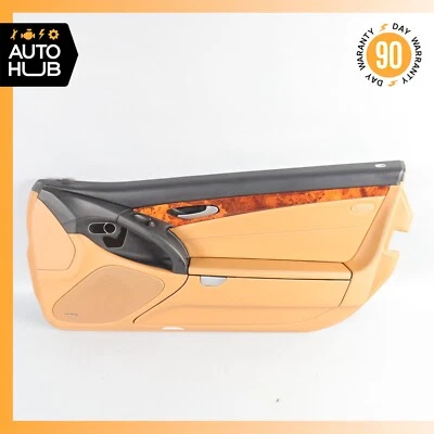 09-12 Mercedes R230 SL550 Panel de puerta interior lado del pasajero derecho marrón OEM Foto 1 de 4