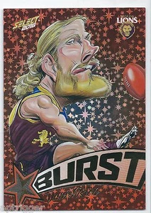 2016 Select Footy Stars Starburst Caricature (SB7) Daniel RICH Brisbane - Picture 1 of 1