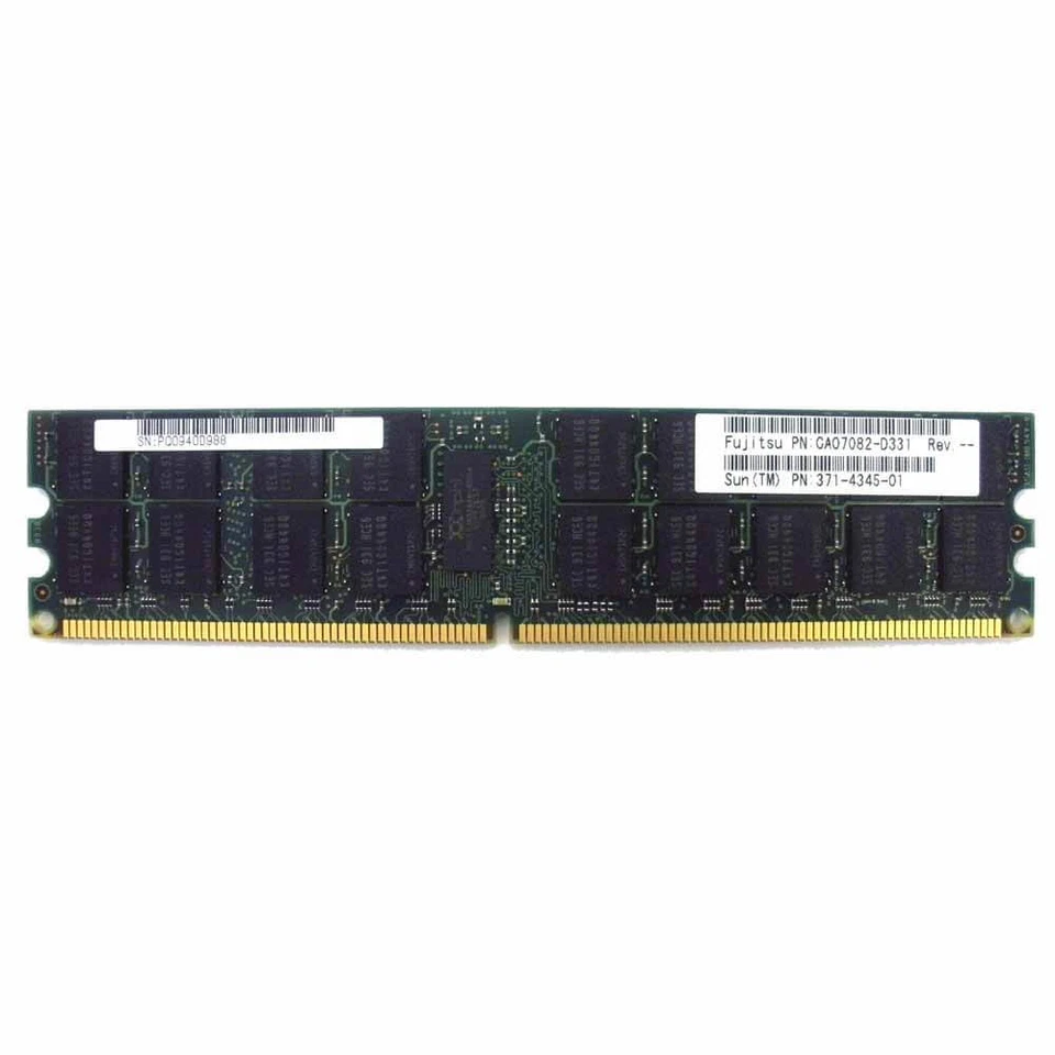Sun 371-4345 Memory 4GB DIMM SEWX2C1Z M3000 - Image 1 of 3