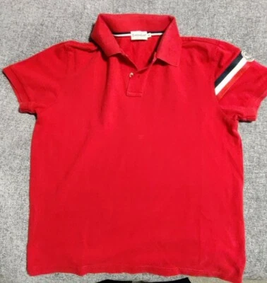 Polo Moncler Red Junior para niños pequeños Foto 1 de 4