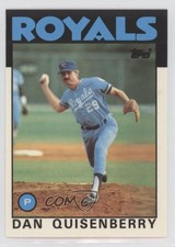 1986 Topps Collector's Edition (Tiffany) Dan Quisenberry #50