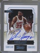 2009 Panini Classics Platinum Significant Signatures /25 Robert Horry #114 Auto