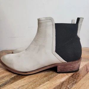 Free People Damen Stiefeletten Bootie DIRTY WHITE Größe EU37 / US 6,5-7 - Bild 1 von 11