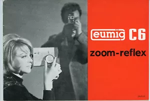 Bedienungsanleitung EUMIG C6 ZOOM-REFLEX Filmkamera User Manual Anleitung (Y6099 - Bild 1 von 1