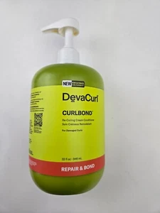 DevaCurl CurlBond Re-Coiling Cream Conditioner | Re-links Broken Bonds 32 oz - Picture 1 of 5