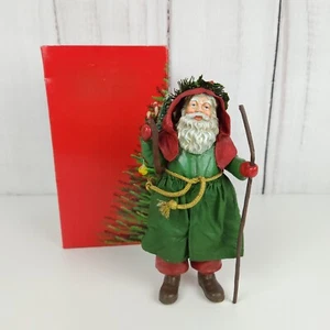 Clothtique Possible Dreams Father Christmas Ornament # 625102 with Box 1991 - Picture 1 of 8