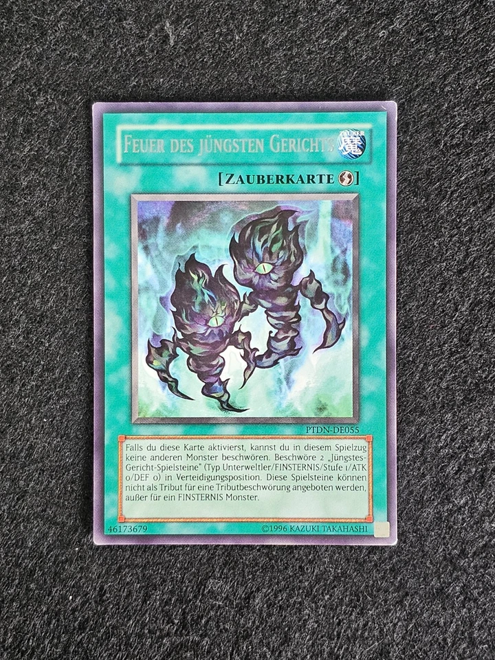 Yu-Gi-Oh! PTDN-DE055 - Feuer des jüngsten Gerichts - 1. Auflage Rare DE NM - Bild 1 von 1