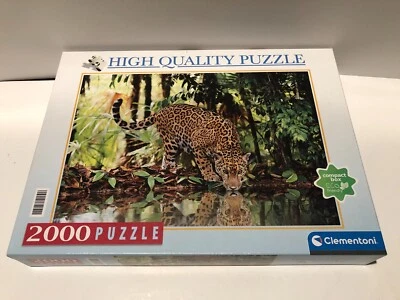 Rompecabezas Clementoni 2000 piezas de alta calidad leopardo   Foto 1 de 4