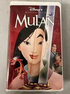DISNEY MASTER PIECE MULAN VIDEO TAPE (PRE-OWNED) EXCELLENT CONDITION  - Picture 1 of 9