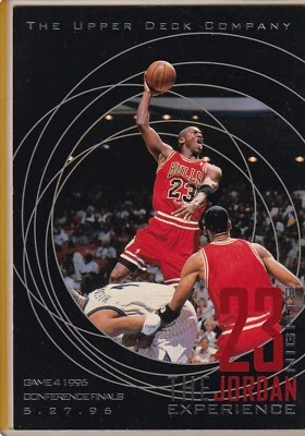 Michael Jordan Bulls 96-97 Upper Deck 23 Nights Of The Jordan Experience Jumbo - Image 1 of 2
