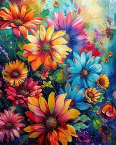 Paint by Numbers Kit for Adults Beginner Gift Home Wall Decor DIY Acrylic Oil Pa - Picture 1 of 12