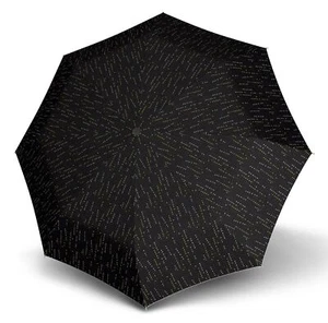 Knirps T.200 Medium Duomatic Domino Regenschirm Chianti schwarz weinrot Neu - Bild 1 von 2