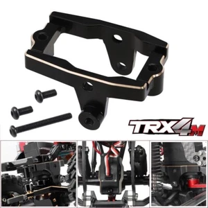 Upgrades CNC Brass Servo Mount for 1/18 RC Crawler Car Traxxas TRX4M TRX4-M - Picture 1 of 8