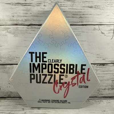 Clearly Impossible Puzzle Crystal Edition 104 Pieces New Sealed - Image 1 of 4