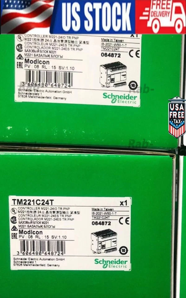 One Schneider TM221C24T PLC Module New In Box Fast Shipping - Image 1 of 1