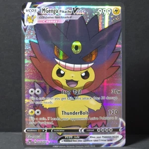 M Gengar Pikachu VCOS 026/055 - Pokemon Juego de cartas coleccionables Fan Art Juegos con disfraces - Casi como nuevo - Imagen 1 de 10