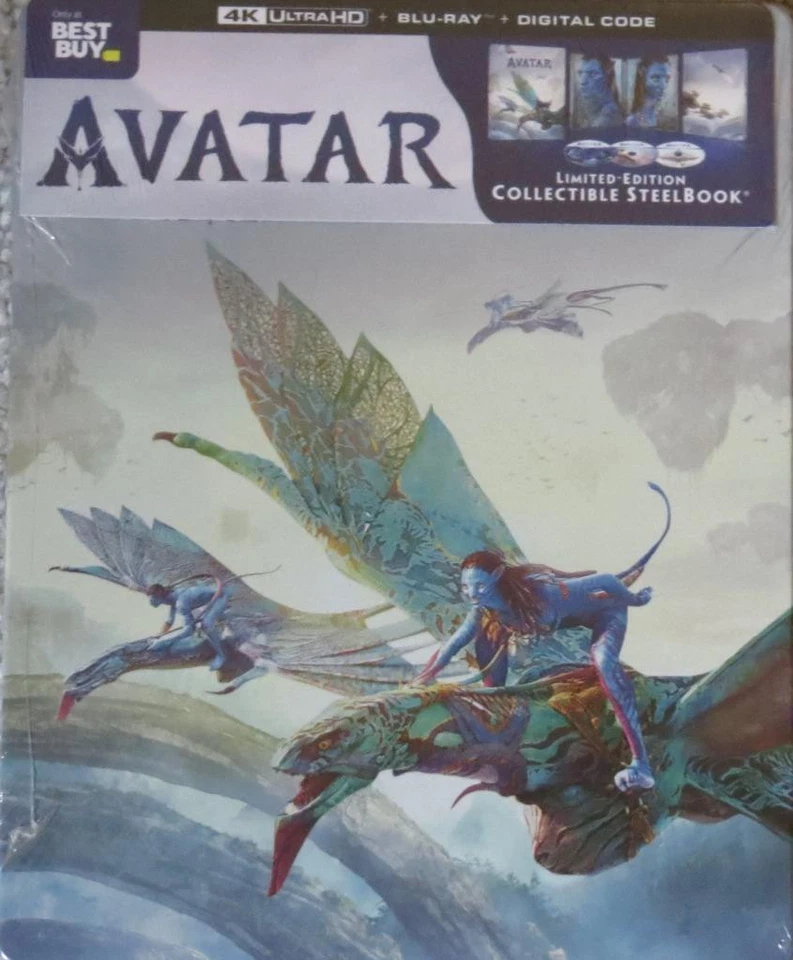AVATAR 4K STEELBOOK BLURAY NEW - Image 1 of 1