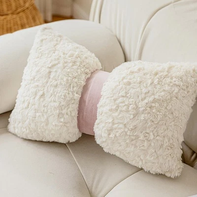 Plush Throw Pillow Bedding Wedding Gift Home Decor with Inserts Removable - Bild 1 von 4
