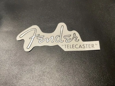 Calcomanía tobogán acuático Fender Telecaster estilo "espagueti" de 1950 - tinta metálica Foto 1 de 2