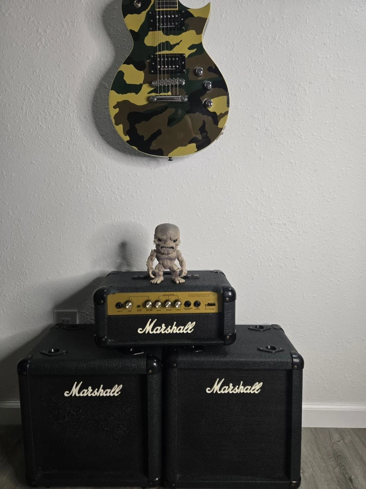 Muy Raro 1991 Marshall Valvestate 10 Hecho en Gran Bretaña Micro/Mini Pila 8001 Foto 1 de 4