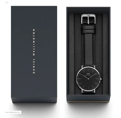 Daniel Wellington "The Classic Sheffield Black" Nuevo con más del 50% de descuento PVP. Foto 1 de 4