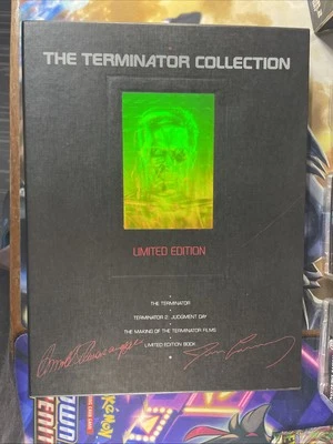 The Terminator Collection Limited Edition Box Set 3 Video VHS & Book. - Image 1 of 4