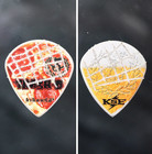 Killswitch Engage - Adam D Concert Used Tour Guitar Pick ~Pizza Beer TRASH-D kse