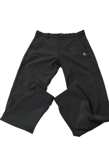 Eastside Golf Pants Mens 32x32 Black Tech Trousers Fleece Straight - Picture 1 of 8
